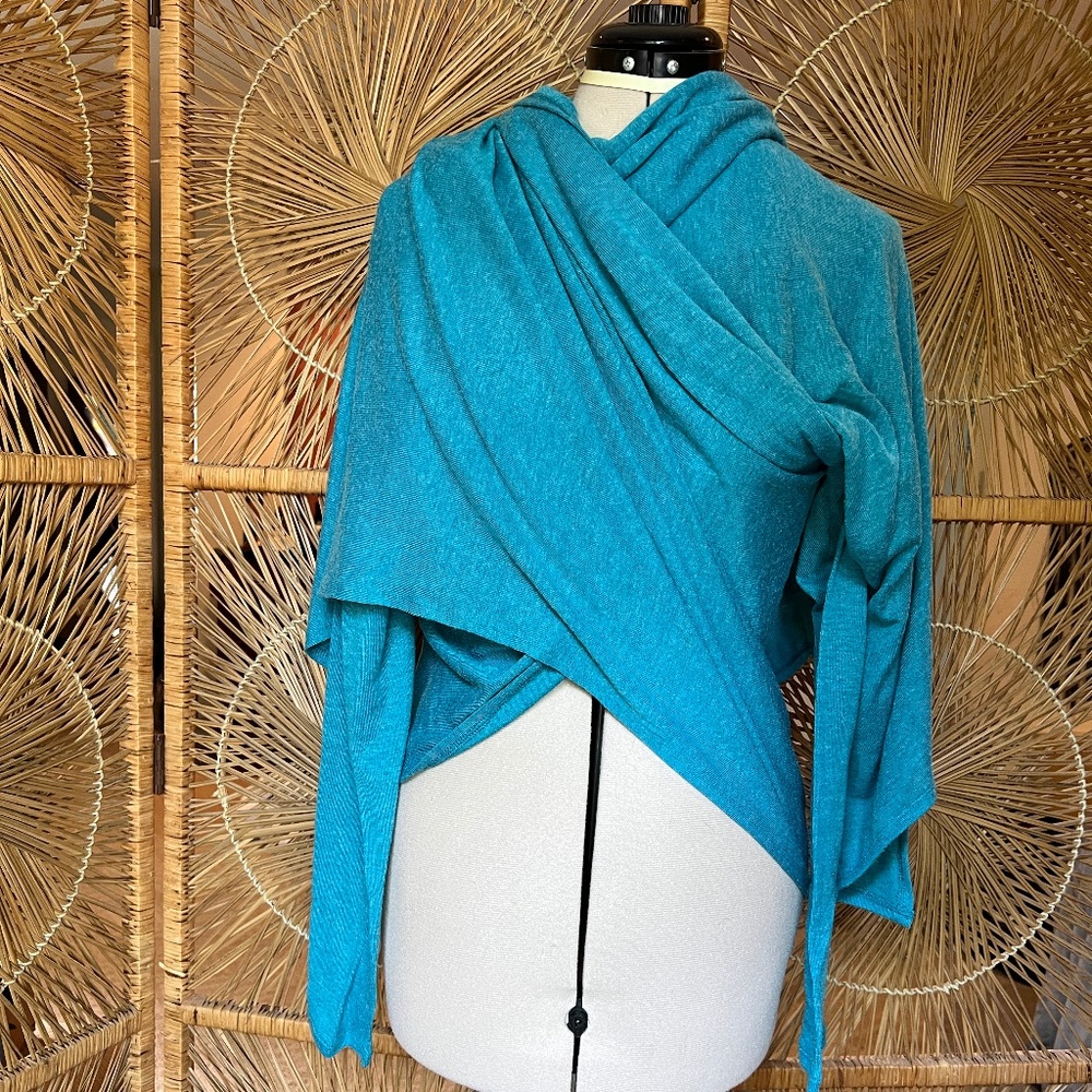 Turquoise Blue Sweater/Wrap